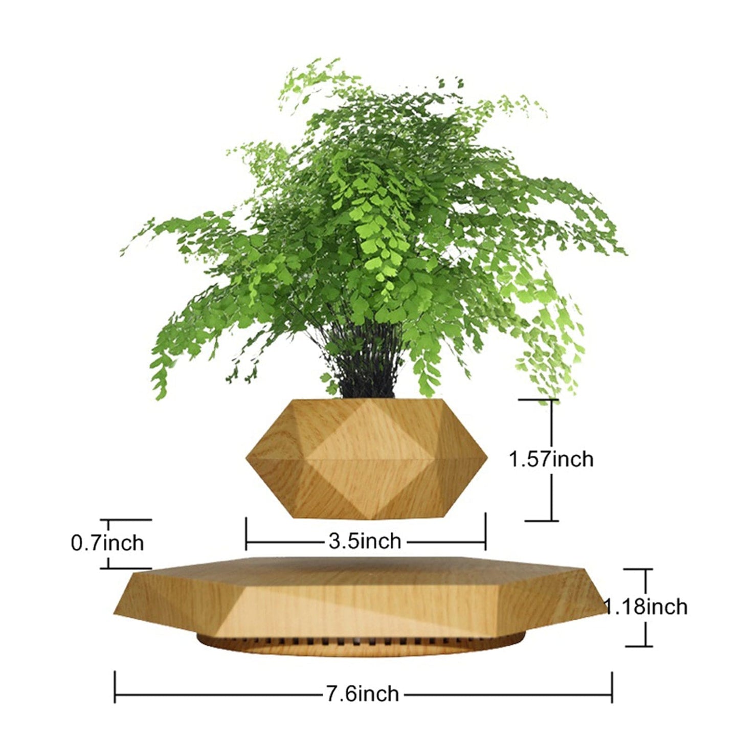 FlyBio™ Magnetic Floating Pot
